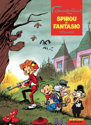Couverture de Spirou et Fantasio: 1972-1975 par Franquin Franquin