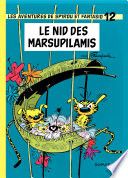 Couverture de Spirou et Fantasio - Tome 12 - Le nid des Marsupilamis par André Franquin