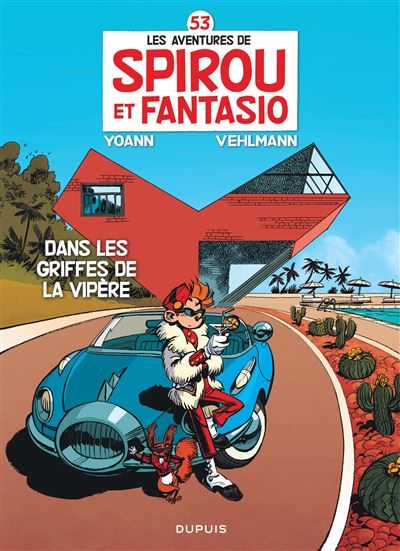 Spirou et Fantasio - Tome 53 - Dans les griffes de la Vipère Edition silver