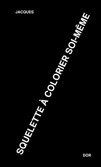 Squelette à colorier soi même