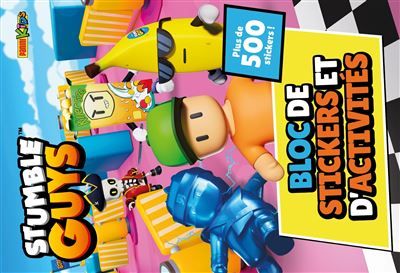 Stumble Guys - Bloc de stickers et d'activité