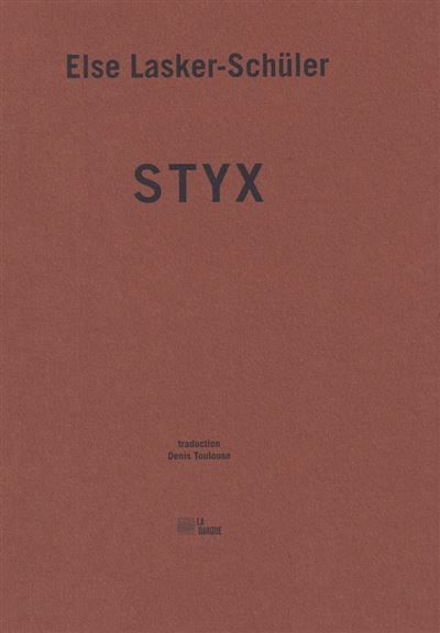 Styx Edition bilingue français-allemand