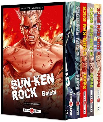 Sun-Ken Rock - coffret vol. 05 à vol. 08