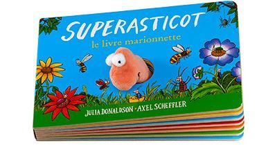 Superasticot, le livre marionnette Le livre marionnette