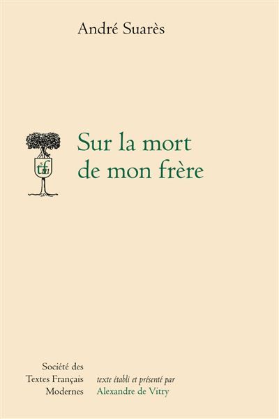 Sur la mort de mon frère