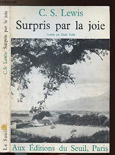Couverture de Surpris par la joie par C.S. Lewis