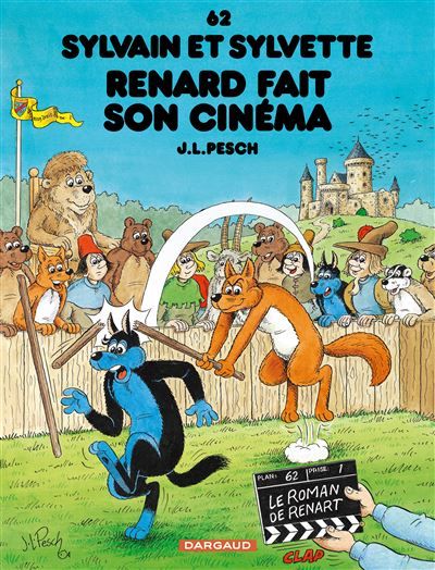 Sylvain et Sylvette - Tome 62 - Renard fait son cinéma