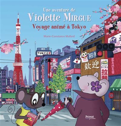 T11 aventure de violette mirgue - voyage animé à tokyo