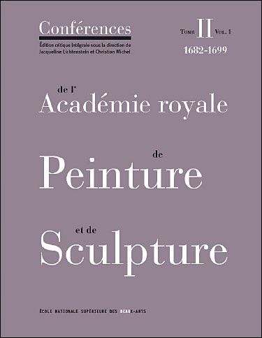 T2-v1 conferences de l'academie royale de pein 1682-1699