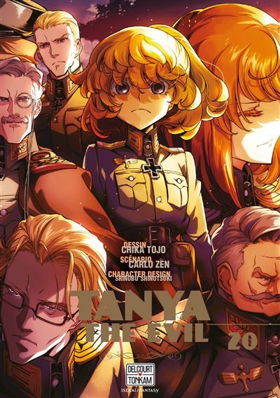 Couverture de Tanya the Evil T20 par Carlos Zen