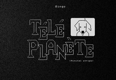 Télé Planète Minitel Strips