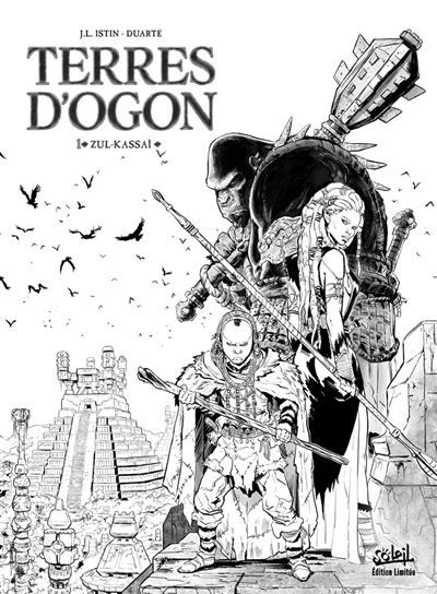 Couverture de Terres d'Ogon T01 - Zul Kassaï - Édition N&B Edition NB - Zul-Kassaï par Jean-Luc Istin