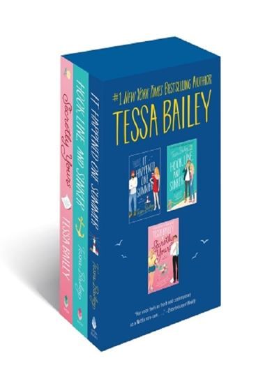 Tessa Bailey Boxed Set It Happened One Summer, Hook, Line, and Sinker, Secretly Yours