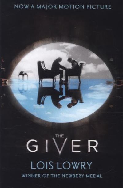 The giver Film tie-in Winner of the Newbery Medal 1994