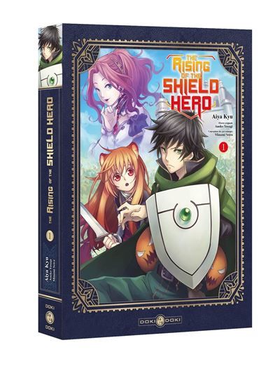 The Rising of the Shield Hero - vol. 01 - manga box
