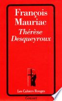 Couverture de Thérèse Desqueyroux par François Mauriac