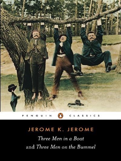 Three men in a boat
