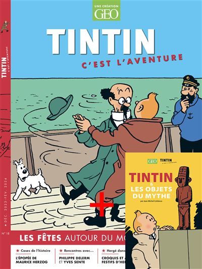 Tintin c'est l'aventure n°18 - Les fêtes autour du monde - Offre jumelée + carnet tintin