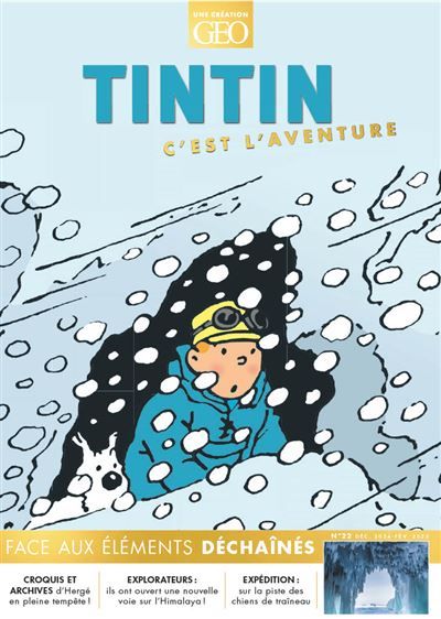 Tintin c'est l'aventure n°22 - Face aux élèments déchaînés Face aux éléments