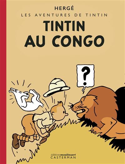 Tintin - Tintin au Congo Édition Petit Vingtième colorisée