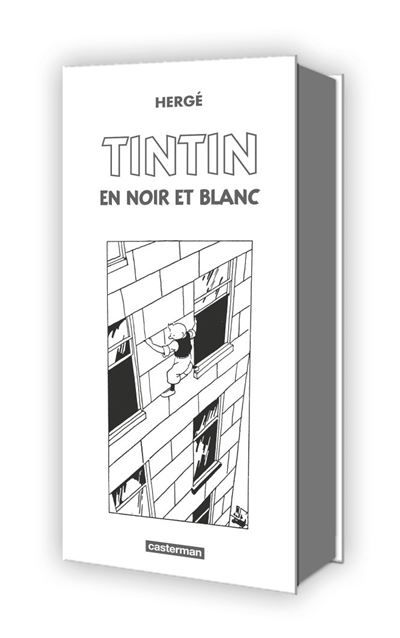 Tintin - Tintin, coffret Coffret mini albums noir et blanc