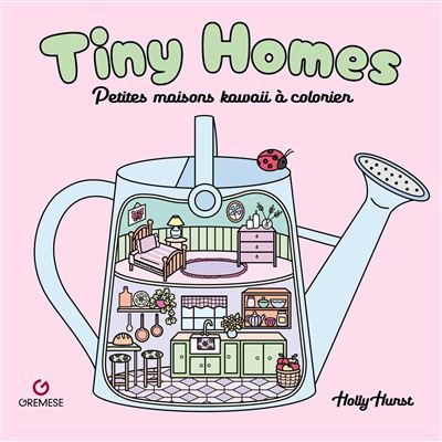 Tiny Homes Petites maisons à colorier