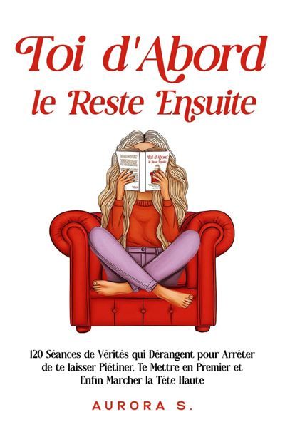 Couverture de Toi d'Abord, le Reste Ensuite 120 Séances de Vérités qui Dérangent pour Arrêter de te laisser Piétiner…