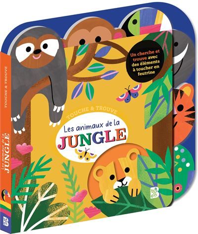 Touche & Trouve - Les animaux de la jungle