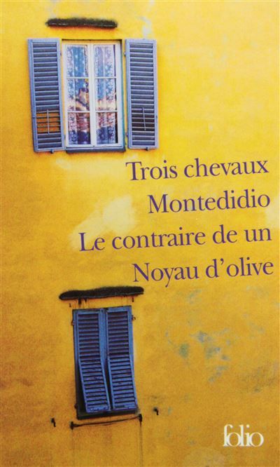 Trois chevaux - Montedidio - Le contraire de un - Noyau d'olive Coffret 4 volumes