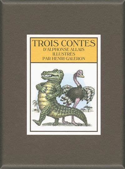 Trois Contes Conte a sara - la vengeance de magnum - le crocodile et l'autruche