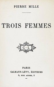 Trois femmes