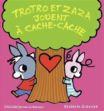 Trotro et Zaza jouent à cache-cache