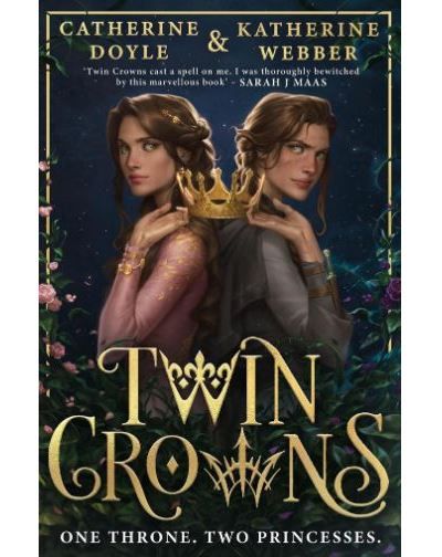 Couverture de Twin crowns par Catherine Doyle