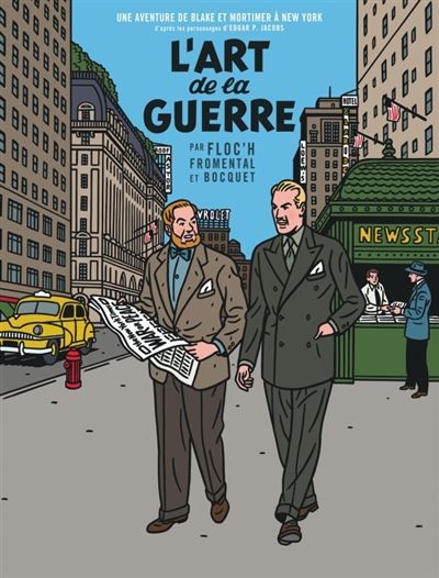 Un autre regard sur Blake & Mortimer - L'Art de la guerre -  Floc'h