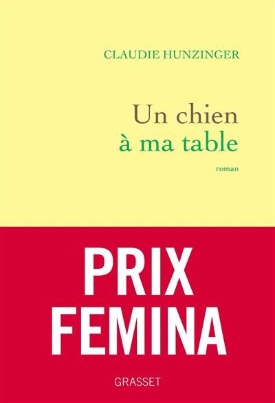 Un chien à ma table Prix Femina 2022