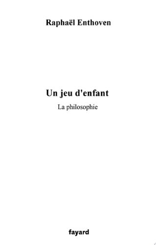 Un jeu d'enfant