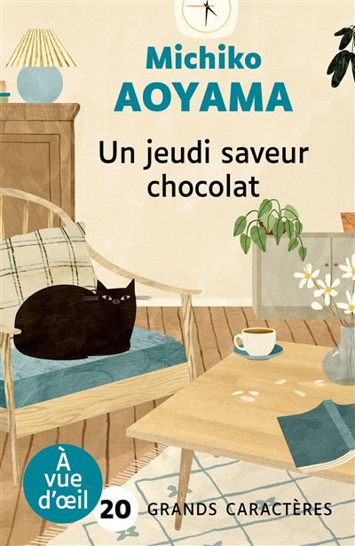 Un jeudi saveur chocolat Grands caractères, édition accessible pour les malvoyants