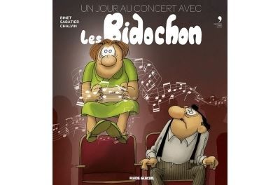 Un jour au concert avec les Bidochon Livre avec CD audio