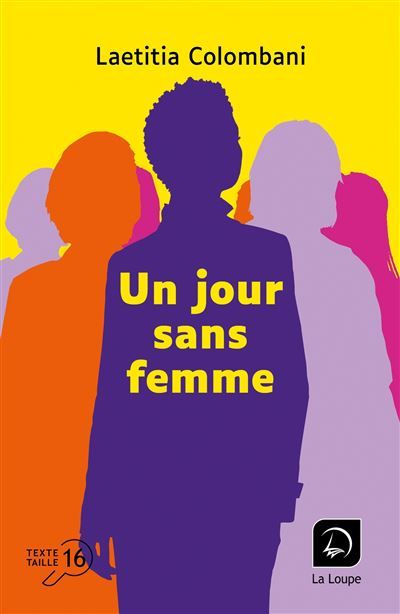 Couverture de Un jour sans femme Édition en gros caractères par Laetitia Colombani