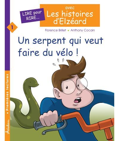 Un serpent qui veut faire du vélo ! (Édition Adaptée DYS)