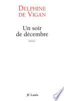 Couverture de Un soir de décembre par Delphine de Vigan