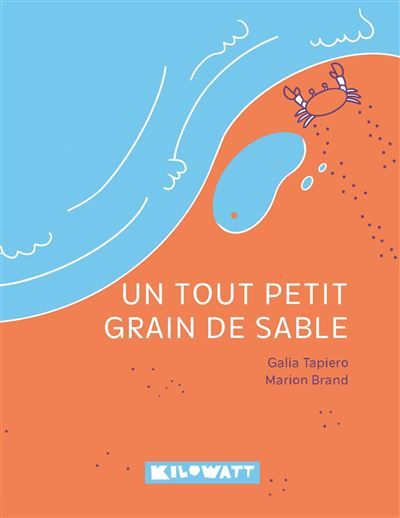 Couverture de Un tout petit grain de sable par Galia Tapiero