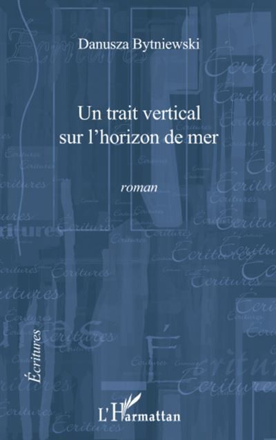 Un trait vertical sur l'horizon de mer Roman