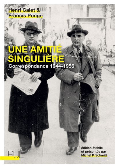 Une amitié singulière Correspondance 1944-1956
