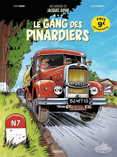Une aventure de jacques gipar - t01 - le gang - Jean-Luc Delvaux