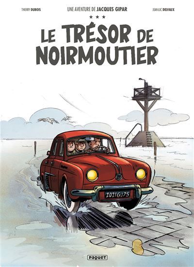 Une aventure de jacques gipar - t10 - grand f - Jean-Luc Delvaux