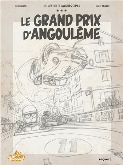 Une aventure de jacques gipar - t11 - crayonn - Jean-Luc Delvaux