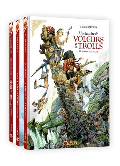 Une histoire de voleurs et de trolls - pack promo vol. 01 à vol. 03 Le monde dérivant