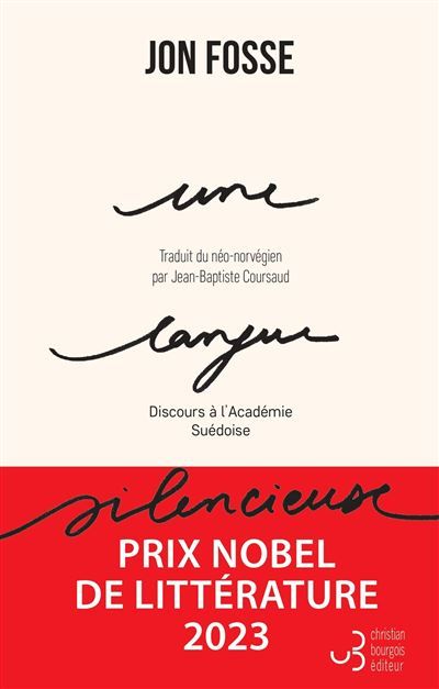 Une langue silencieuse Discours à l'académie suédoise