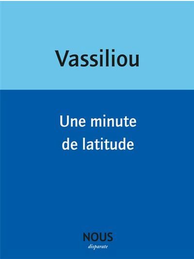 Une minute de latitude